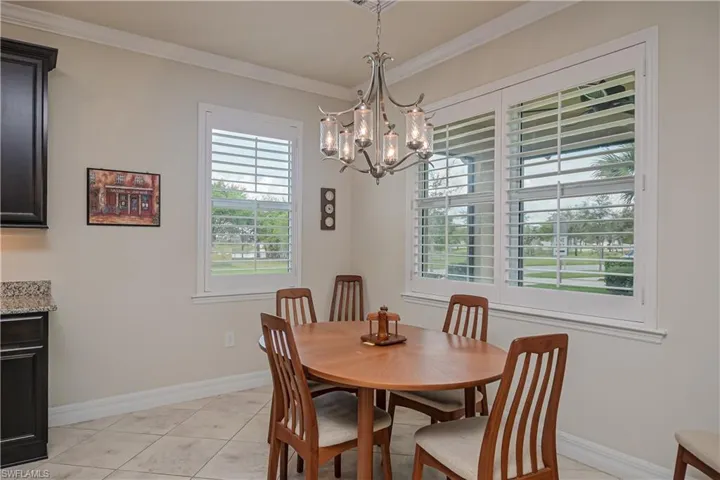 Dining area