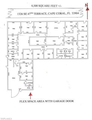4,500 SQ. FT FLOOR PLAN