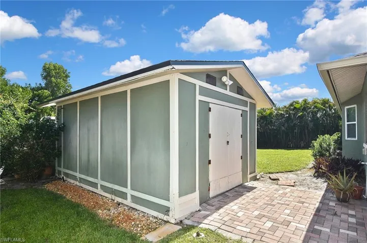 View of shed