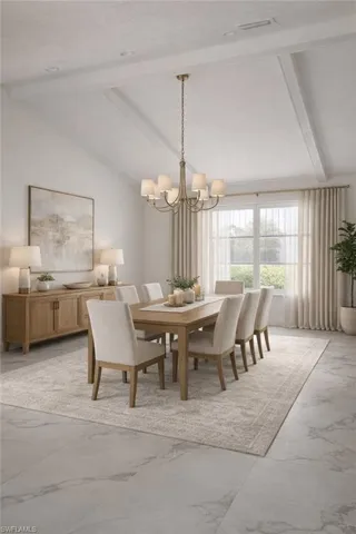 AI generated Dining Rm