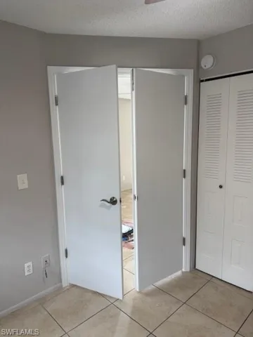 Door from bedroom to living room