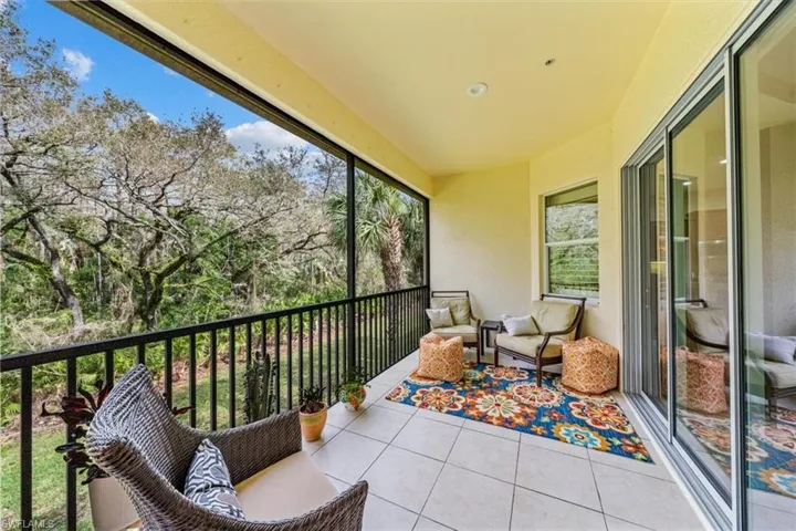 The lanai spans most of the rear structure.