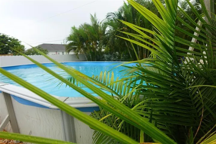View of pool