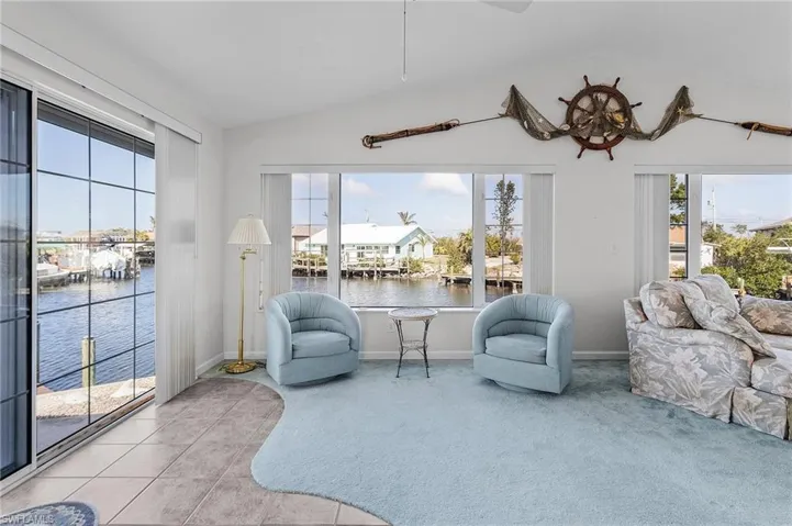 Plenty of natural light in the Florida room!