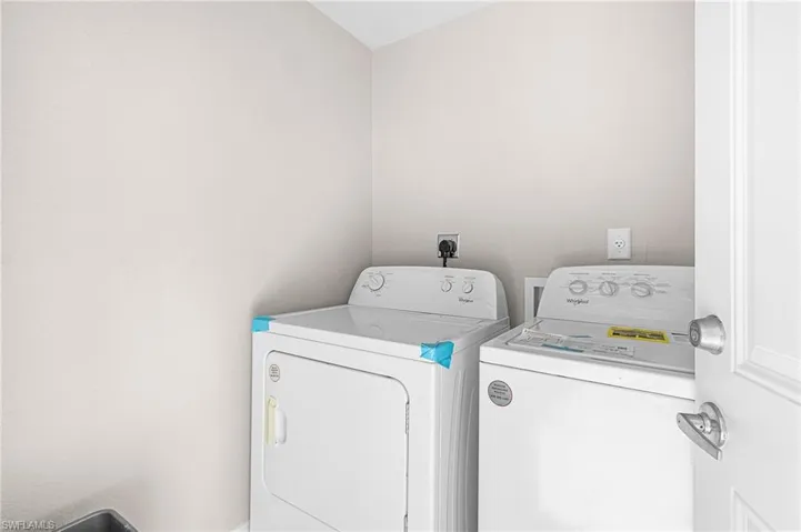 New washer and dryer