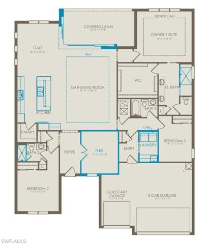 Floor plan with structurals