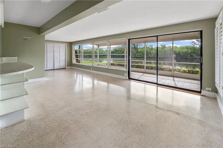 Expansive room W/ water view -