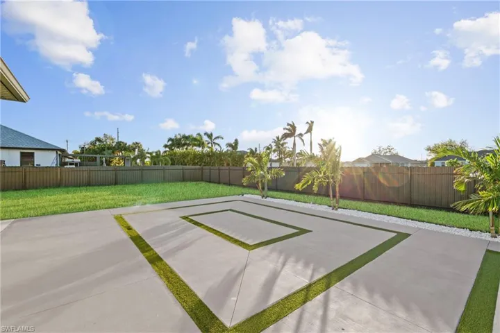 View of yard featuring a patio area