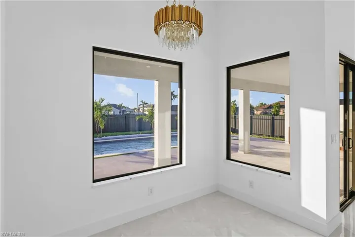 View of spare room