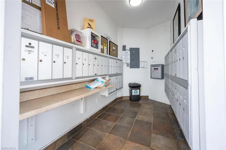 Mail room.