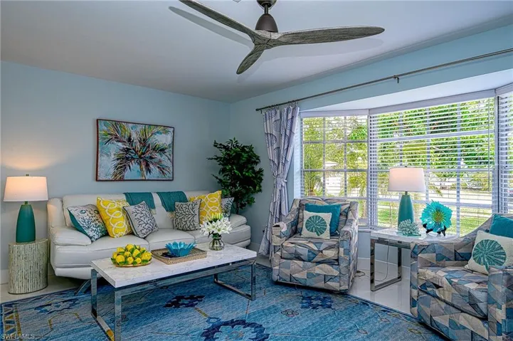 Wonderful great room open to the kitchen and eating area!