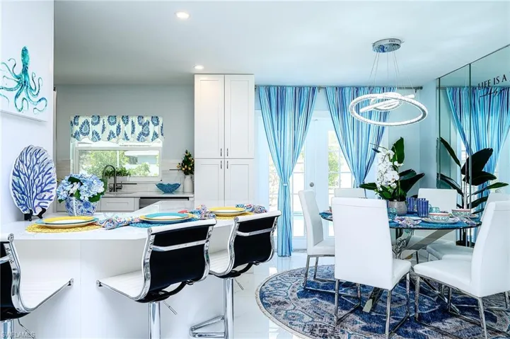 Fun bar for entertaining!
