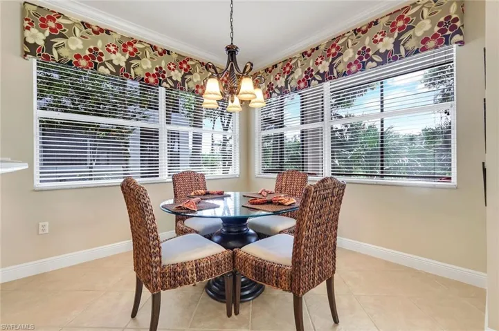 Kitchen dining area
