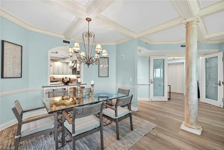 Dining Room Open to Living Room