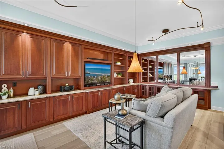 Wow, Great Built-ins for the Family Room - Good Storage
