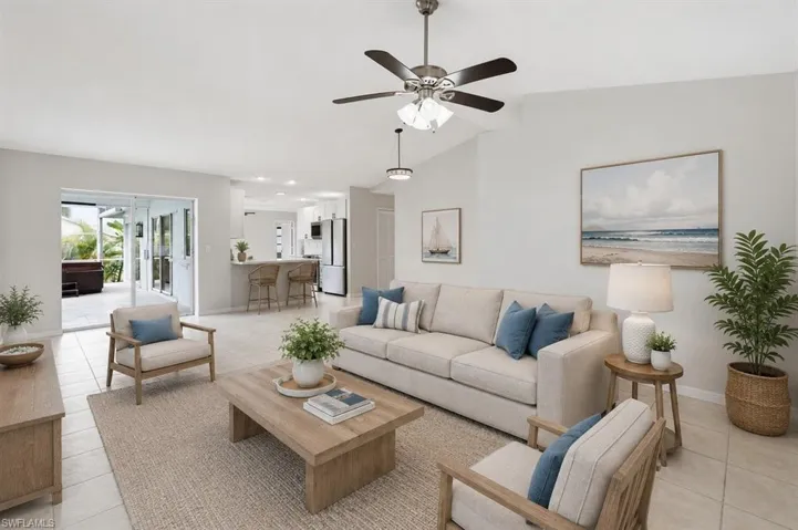 Family Room - Virtually Staged