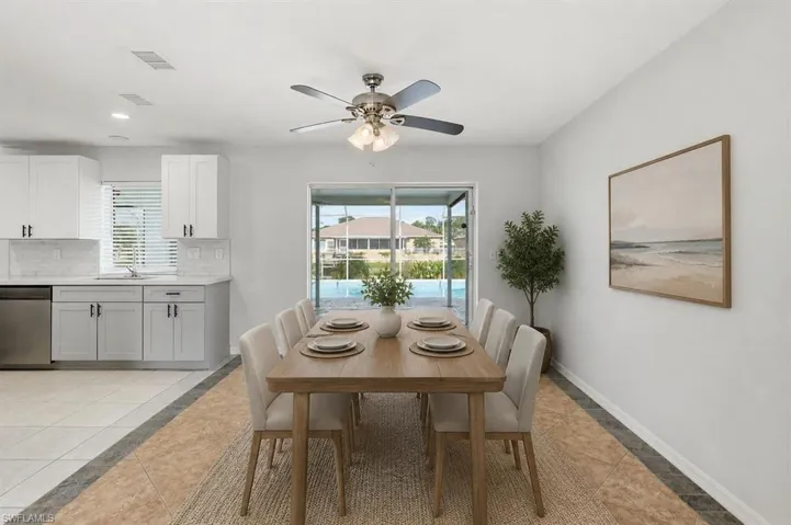 Dining Area - Virtually Staged