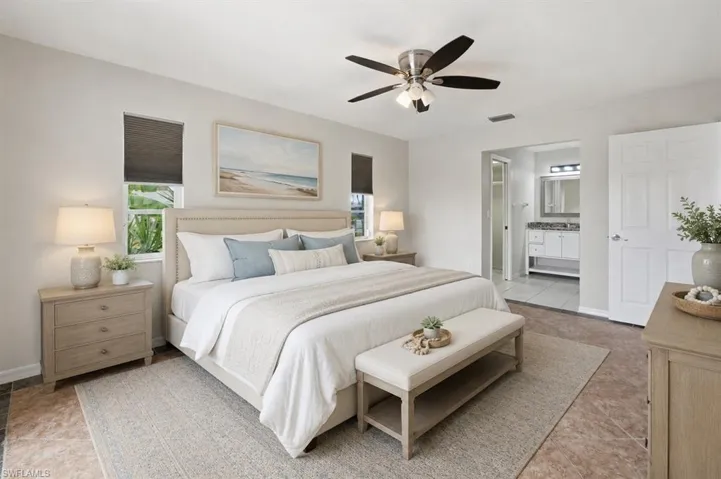 Primary Bedroom - Virtually Staged