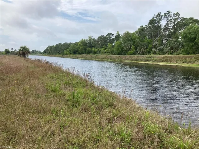 canal is adjacent to the front of the property