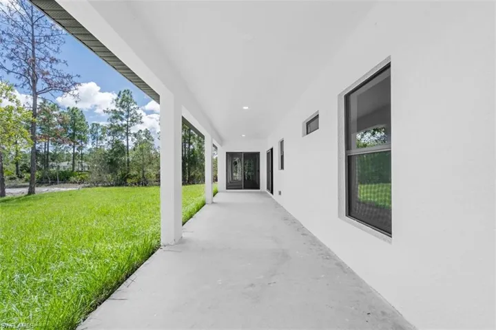 View of patio