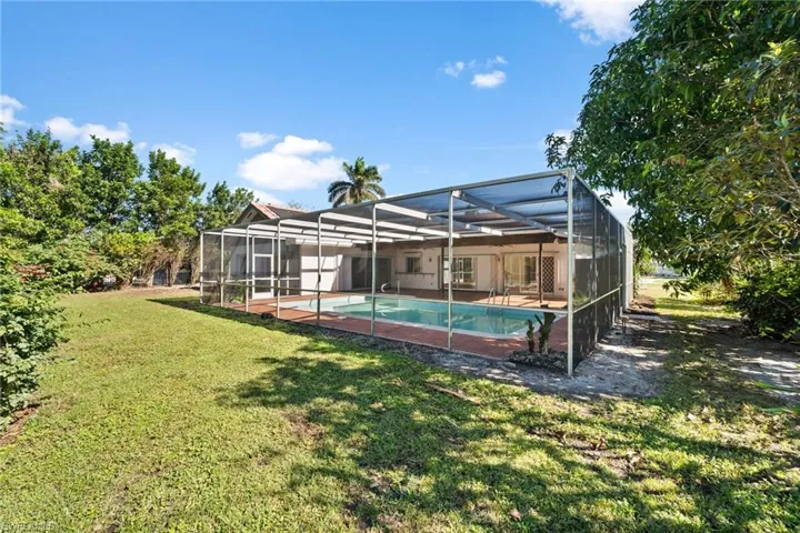 Rear of Property