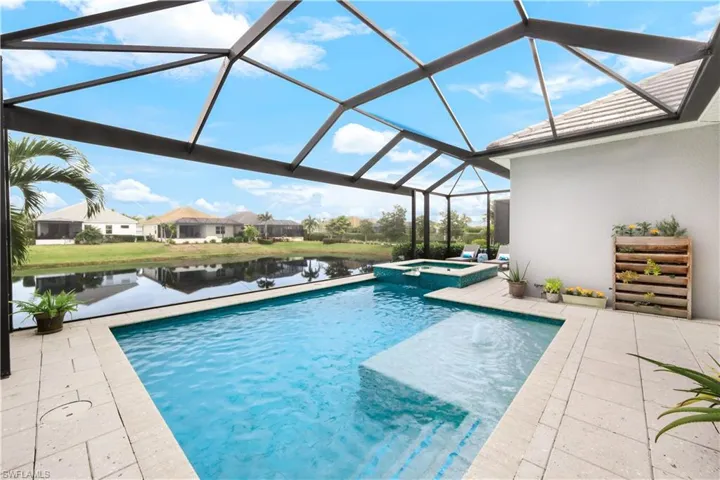 Custom designed pool