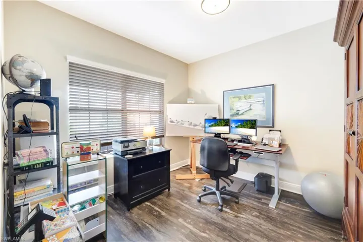 Spare Den/Office-you call it.  Double french doors for added privacy