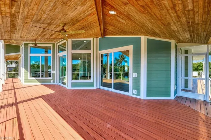 Main level Porch