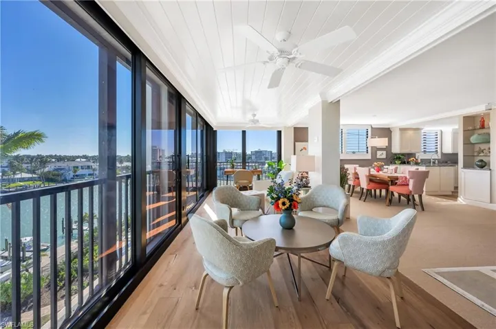 Bay views and relaxing gatherings for all to enjoy.