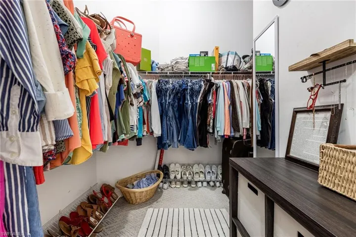 Master Closet- there are 2 closets