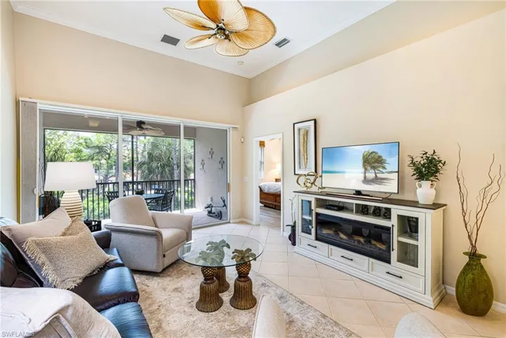 Volume Ceilings and Open Floor Plan.
