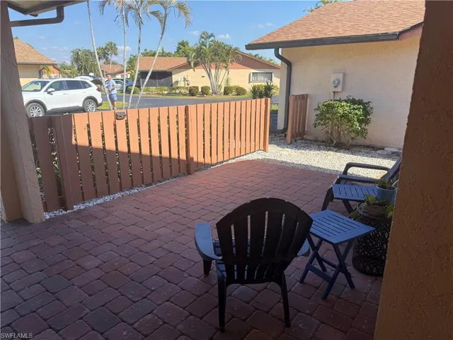 View of patio / terrace with a residential view