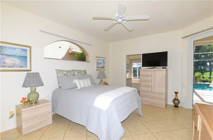 Queen bed but plenty of room for a king bed!