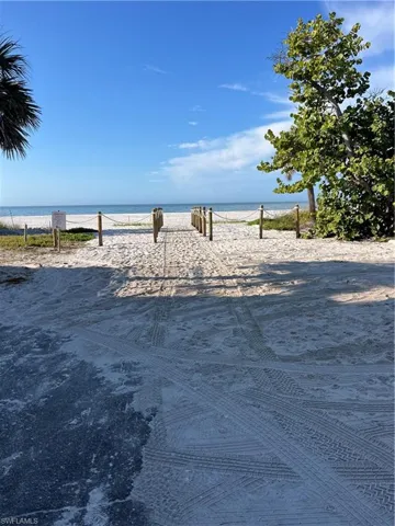 Water view featuring nearby beach