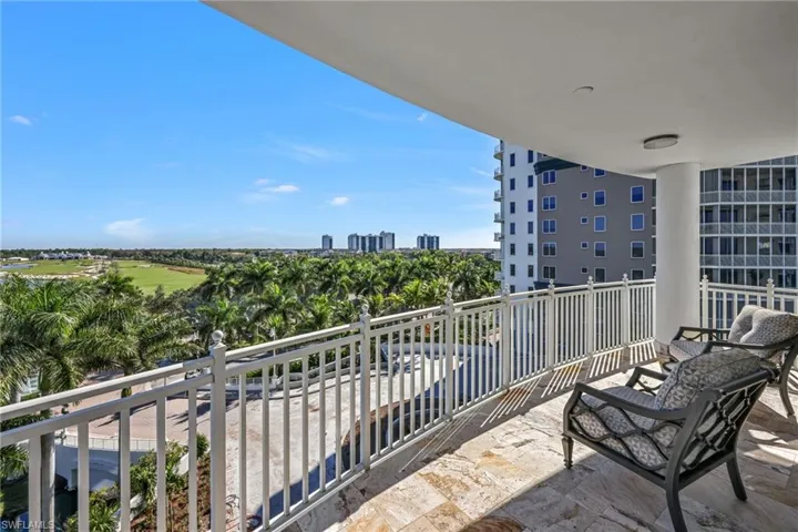 Balcony may be accessed from guest bed or family room
