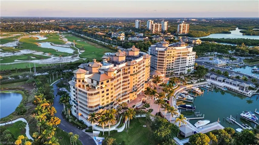 Aqua at Pelican Isle is nestled between the Gulf and Kinsale Golf Club