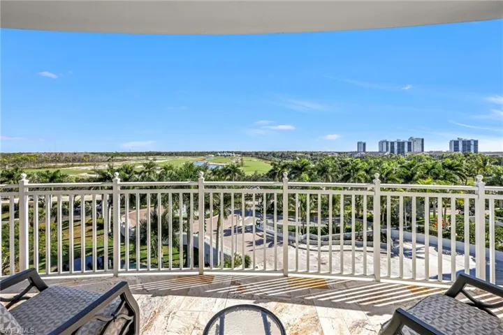 View from balcony