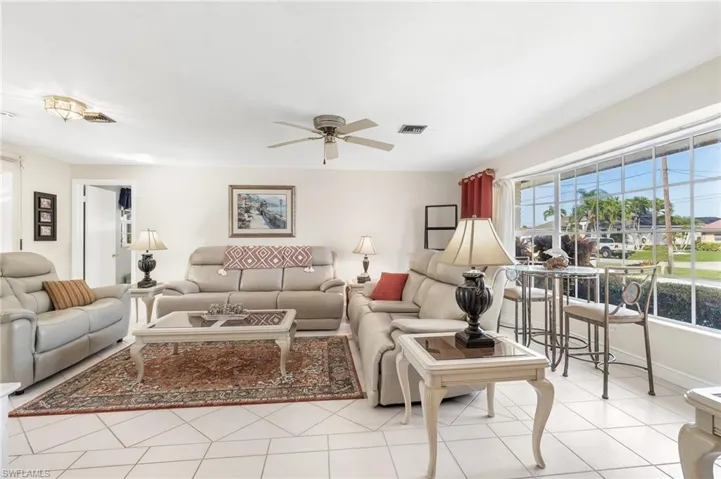 Spacious Living Room Could Also Include a Larger Dining Area