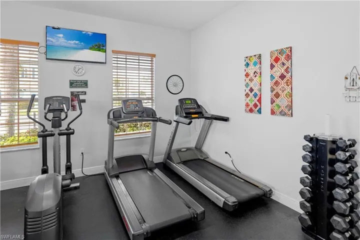 Forest Lake exercise room