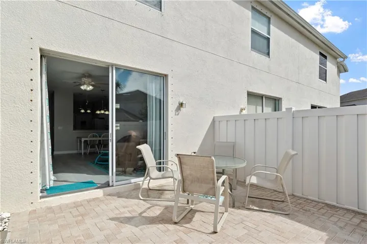 Your private patio / terrace