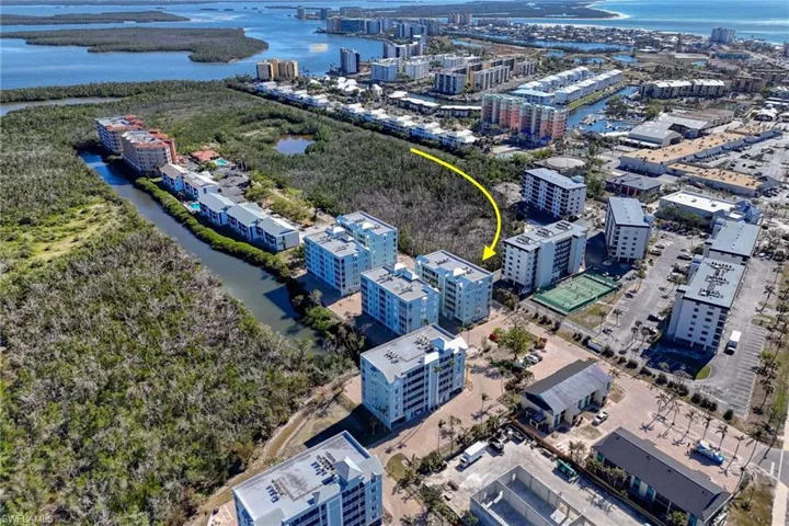 View of urban area featuring a large body of water