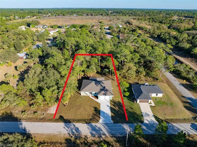 This home sits on a half acre with lots of space in the back yard.
