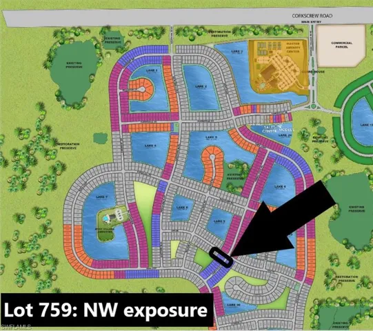 Site map - lot 759