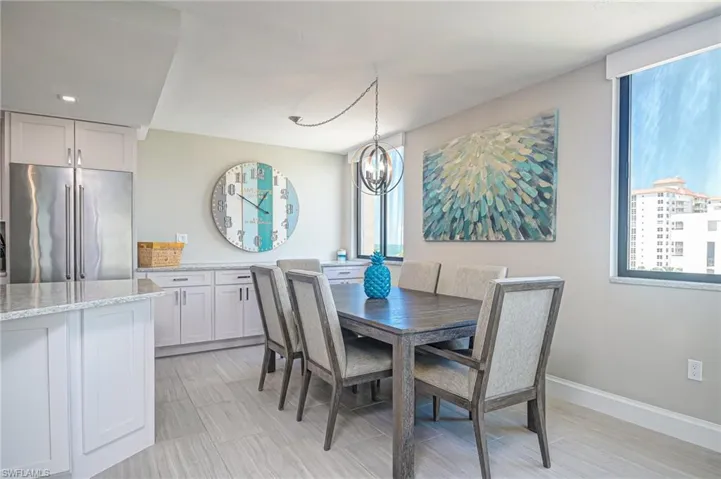 6 seated table