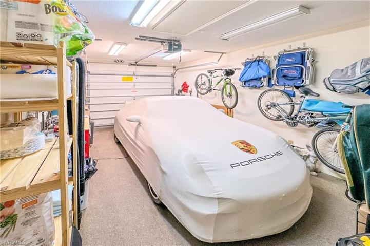 Even your car will be pampered in the Air conditioned, carpeted garage.