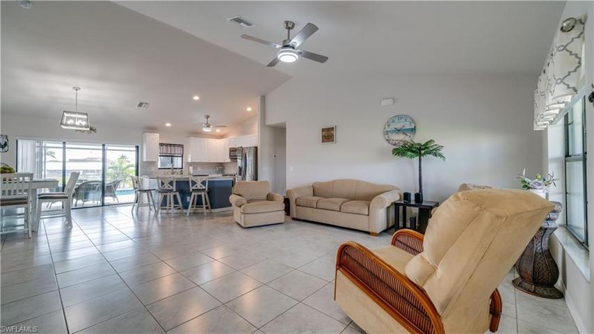 Tons of natural light! Cathedral ceilings! Large open floor plan!