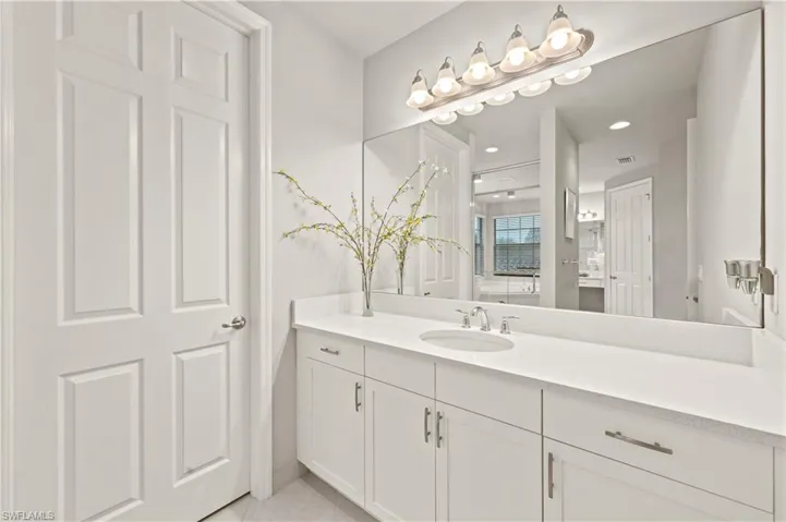 His master bathroom