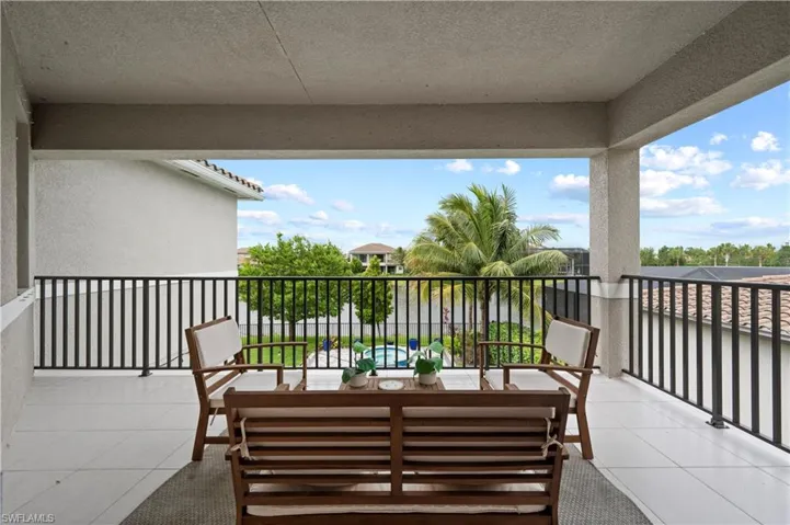 Master bedroom balcony