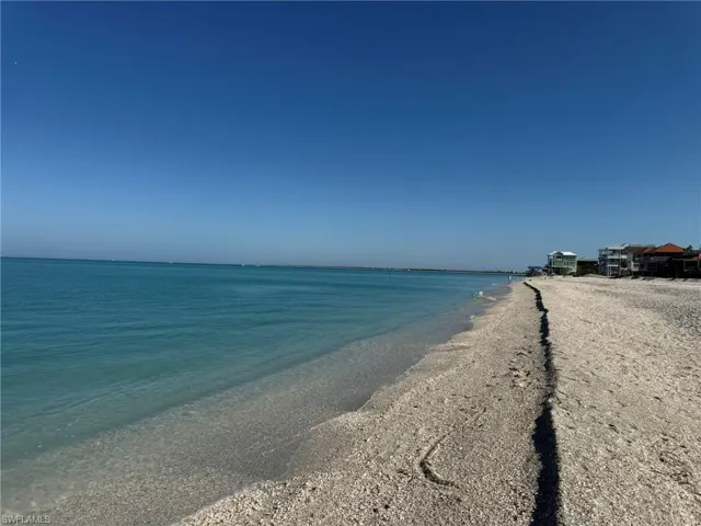 View from the House to the Right Down the Beach