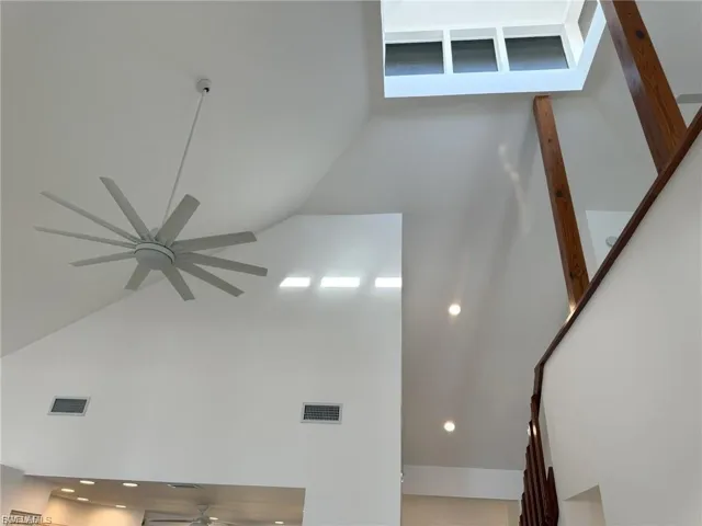 View up to the Loft